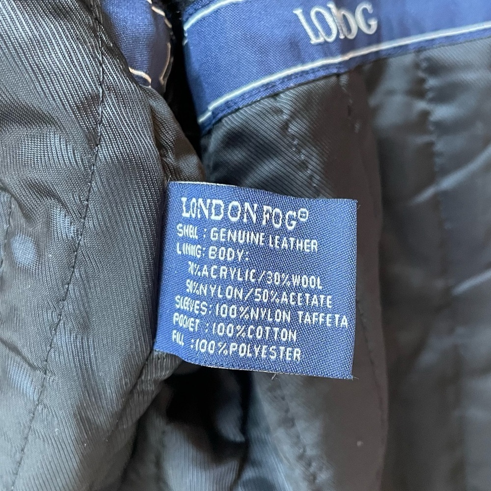 Vintage London Fog Leather Jacket - Picture 10 of 16